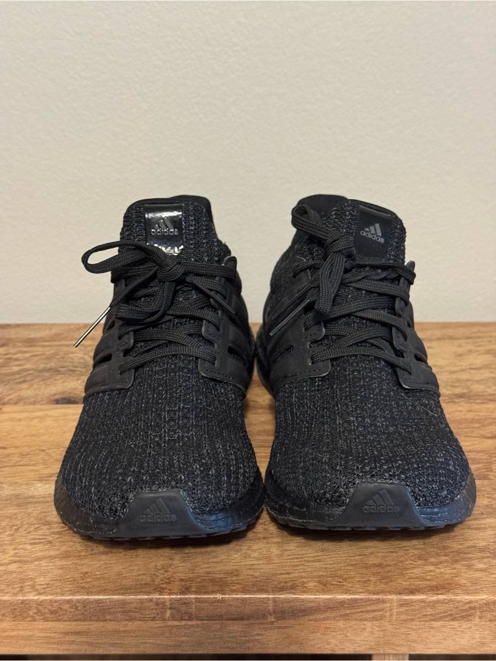 adidas Black Ultra Boost Athletic Sneakers
